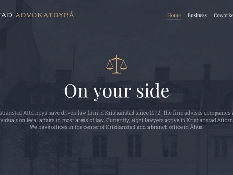 Lawyer website portfolio